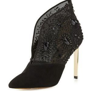 Ted Baker London Fausabia Embellished Mesh Bootie